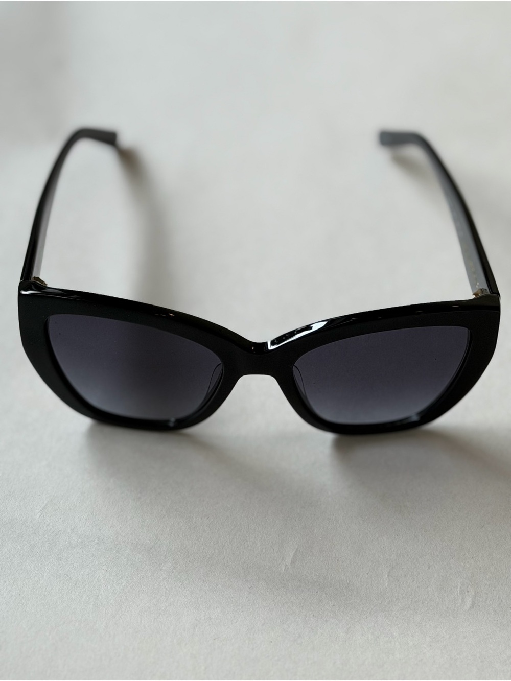 Banana Republic Black Sunglasses with Gradient Gray Lenses - Picture 4 of 4